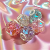 16mm Sugar and Diamonds Beads (5pcs)